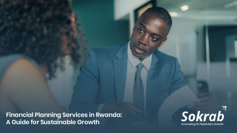 Financial advisor guiding entrepreneurs in Rwanda
