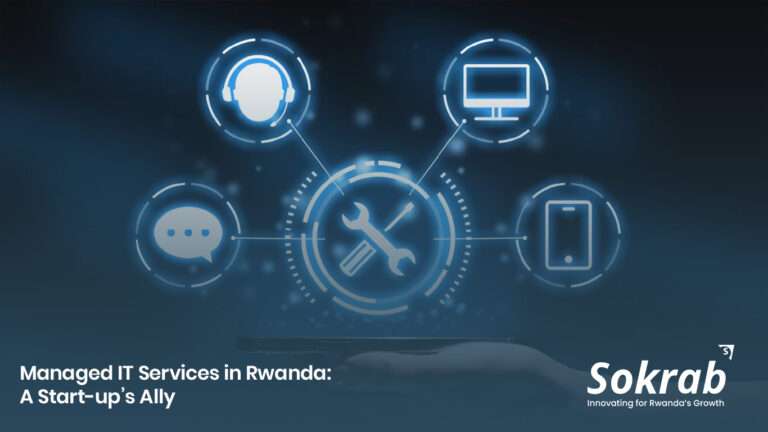Start-up founder consulting with IT support provider in Rwanda.