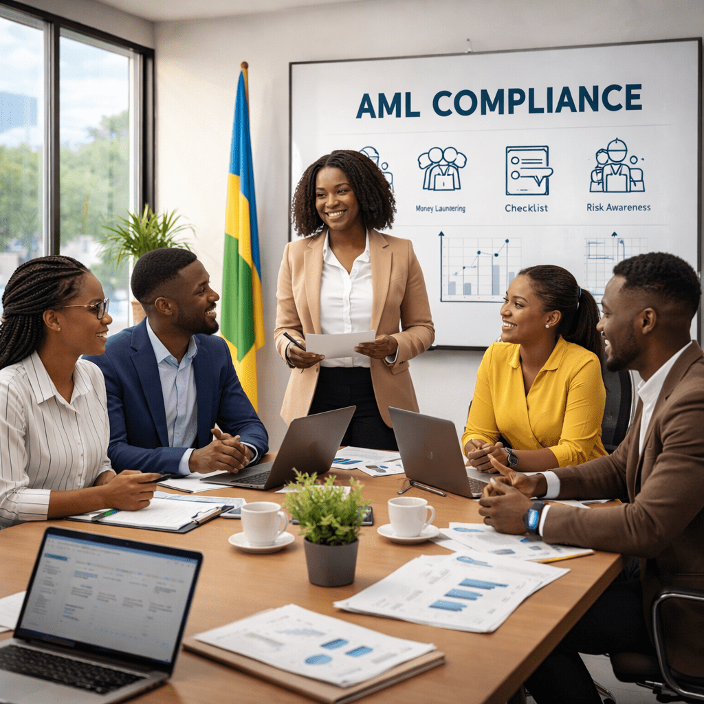 AML compliance services in Rwanda KYC risk assessment sanctions screening