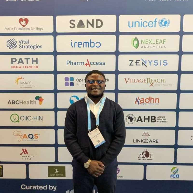 SOKRAB’s IT Manager attending a session at the Africa HealthTech Summit 2026 in Kigali, Rwanda, focused on technology, digital transformation and intelligent health systems.